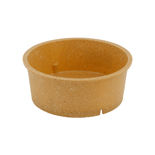 bowl isolated caramel small