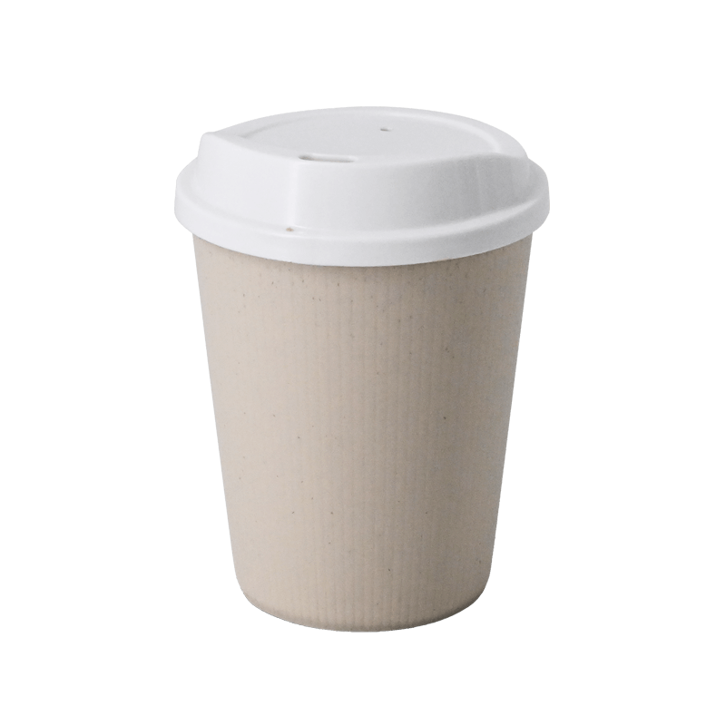 Reusable hot drink cups with reusable lids, to-go coffee cups